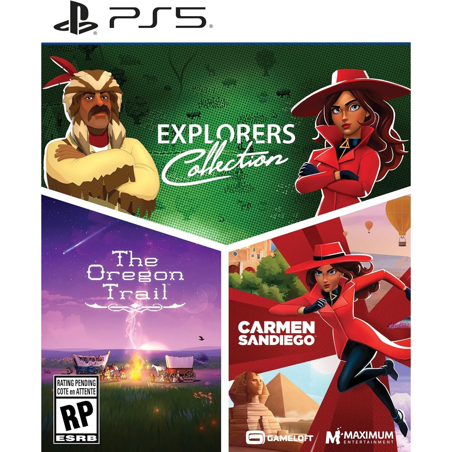 The Explorers Collection Carmen Sandiego The Oregon Trail Playstat