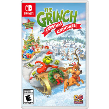 The Grinch Christmas Adventure Holiday Edition 2024 [Nintendo Switch] Nintendo Switch Video Game Outright Games   