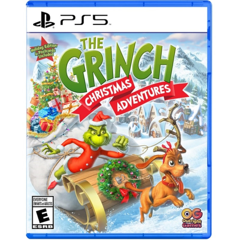 The Grinch Christmas Adventure Holiday Edition 2024 [PlayStation 5] PlayStation 5 Video Game Outright Games   