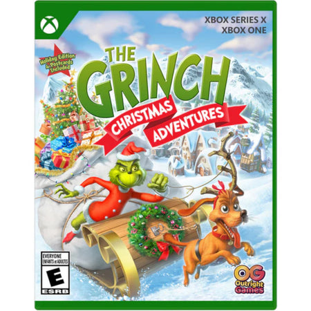 The Grinch Christmas Adventure Holiday Edition 2024 [Xbox One / Xbox Series X] Xbox Series X Video Game Outright Games   