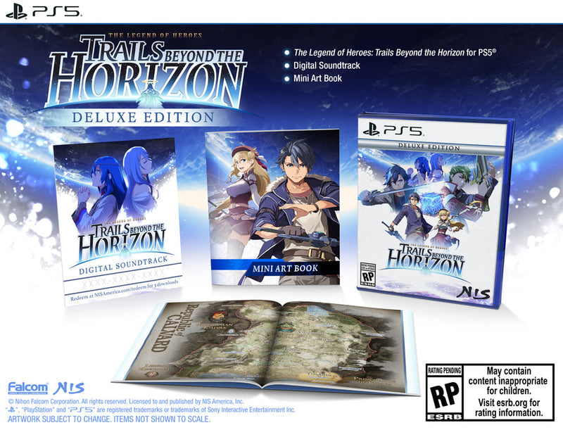 The Legend of Heroes: Trails Beyond the Horizon – Deluxe Edition [PlayStation 5] PlayStation 5 Video Game NIS America