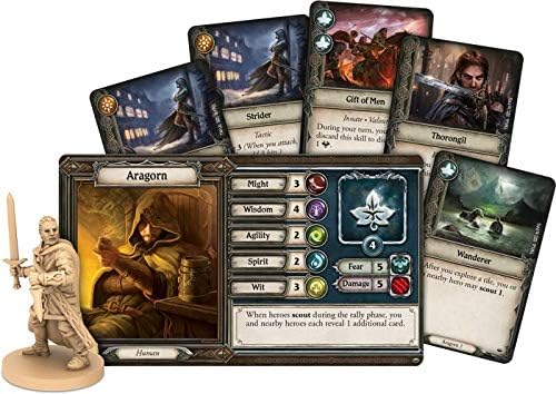 The Lord of the Rings: Journeys in Middle-Earth [Board Game, 1 - 5 Players] Board Game Fantasy Flight Games