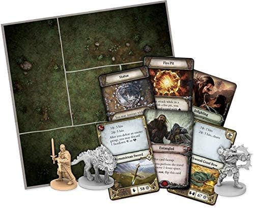 The Lord of the Rings: Journeys in Middle-Earth [Board Game, 1 - 5 Players] Board Game Fantasy Flight Games