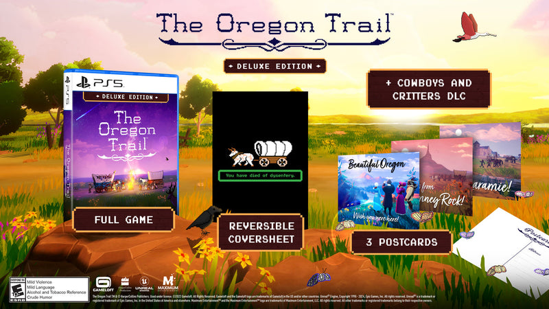 The Oregon Trail - Deluxe Edition [PlayStation 5] PlayStation 5 Video Game Maximum Games   