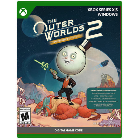 The Outer Worlds 2: Premium Edition - Code In Box [Xbox Series X] Xbox Series X Video Game Microsoft