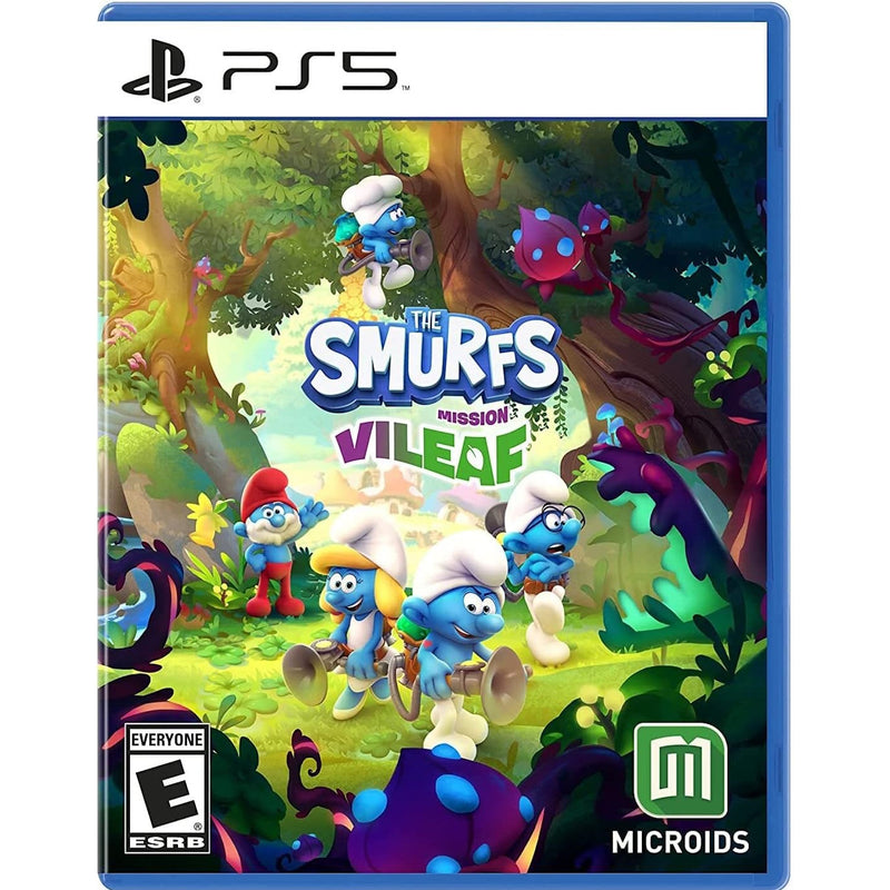 The Smurfs Mission Vileaf [PlayStation 5] PlayStation 5 Video Game Microids   