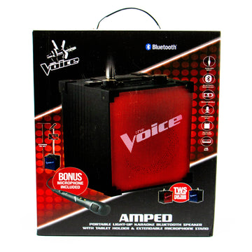 The Voice: Amped Portable Light-up Karaoke Bluetooth Speaker [Electronics] Electronics The Voice   