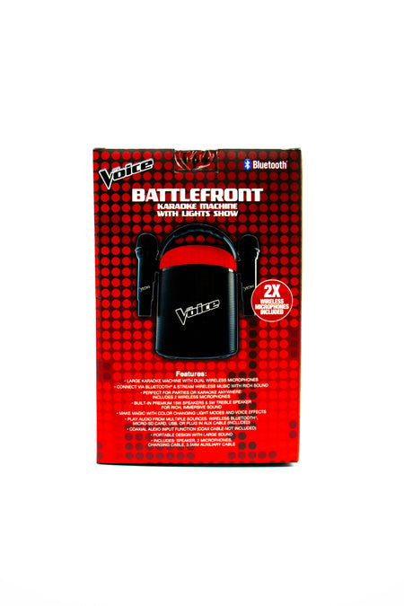 The Voice: Battlefront Karaoke Machine With Light Show [Electronics] Electronics The Voice   