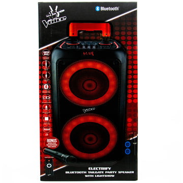 The Voice: Electrify Tailgate Party Speaker with LED Lights [Electronics] Electronics The Voice   