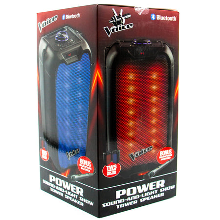 The Voice: Power Light Up Bluetooth Karaoke Speaker [Electronics] Electronics The Voice   