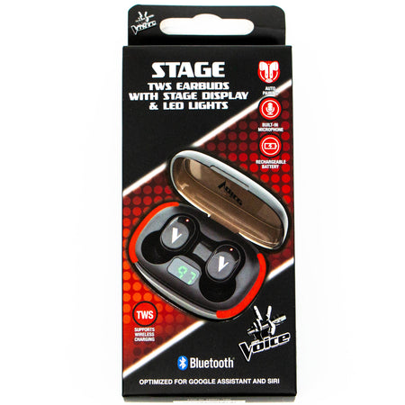 The Voice: Stage Earbuds with Power Display and LED lights [Electronics] Electronics The Voice   