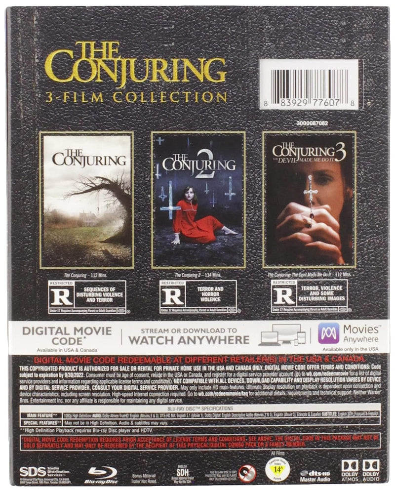 The Conjuring: 3 Film Collection [Blu-ray Box Set] DVDs & Blu-Rays Warner Bros.   