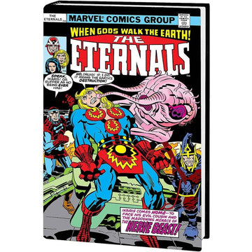 The Eternals Complete Saga Omnibus Kirby Direct Market Variant [Hardcover Book] Book DC Comics   