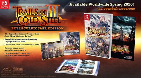 The Legend of Heroes: Trails of Cold Steel III - Extracurricular Edition [Nintendo Switch] Nintendo Switch Video Game NIS America   