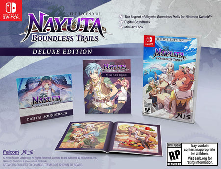 The Legend of Nayuta: Boundless Trails - Deluxe Edition [Nintendo Switch] Nintendo Switch Video Game NIS America   