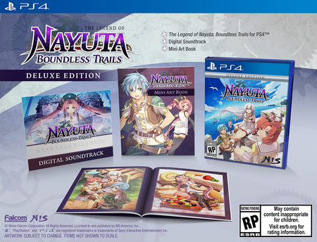 The Legend of Nayuta: Boundless Trails - Deluxe Edition [PlayStation 4] PlayStation 4 Video Game NIS America   