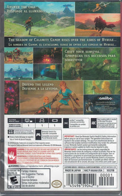 The Legend Of Zelda: Breath Of The Wild [Nintendo Switch] Nintendo Switch Video Game Nintendo   