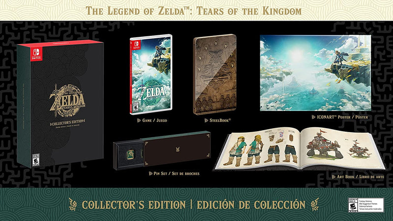 The Legend of Zelda: Tears of the Kingdom - Collector’s Edition [Nintendo Switch] Nintendo Switch Video Game Nintendo   