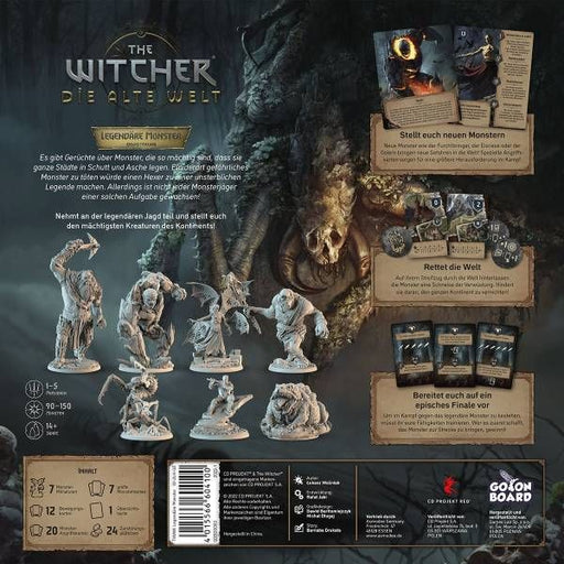 The Witcher: Old World - Legendary Hunt Expansion [Board Game Accessory] Board Game CD Projekt Red   