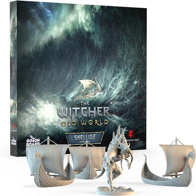 The Witcher: Old World - Skellige Hunt Expansion [Board Game Accessory] Board Game CD Projekt Red   