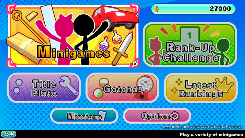 Those Games 1+2 [Nintendo Switch] Nintendo Switch Video Game Aksys Games