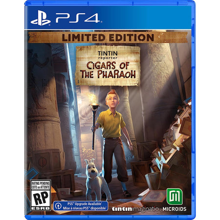 Tintin Reporter: Cigars of the Pharaoh - Limited Edition [PlayStation 4] PlayStation 4 Video Game Microids   