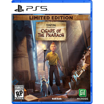 Tintin Reporter: Cigars of the Pharaoh - Limited Edition [PlayStation 5] PlayStation 5 Video Game Microids   