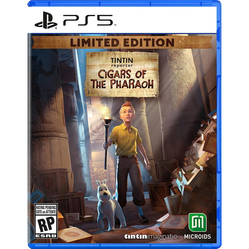 Tintin Reporter: Cigars of the Pharaoh - Limited Edition [PlayStation 5] PlayStation 5 Video Game Microids   