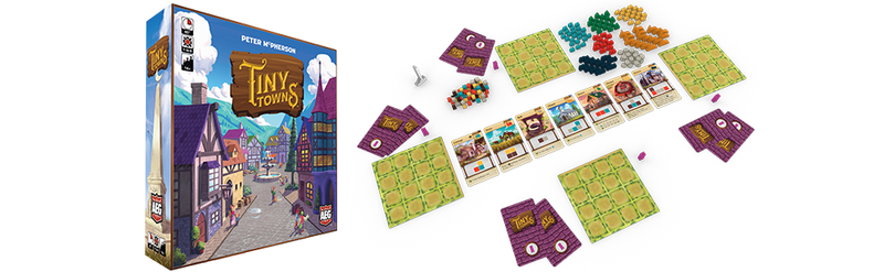 Tiny Towns [Board Game, 1-6 Players] Board Game AEG