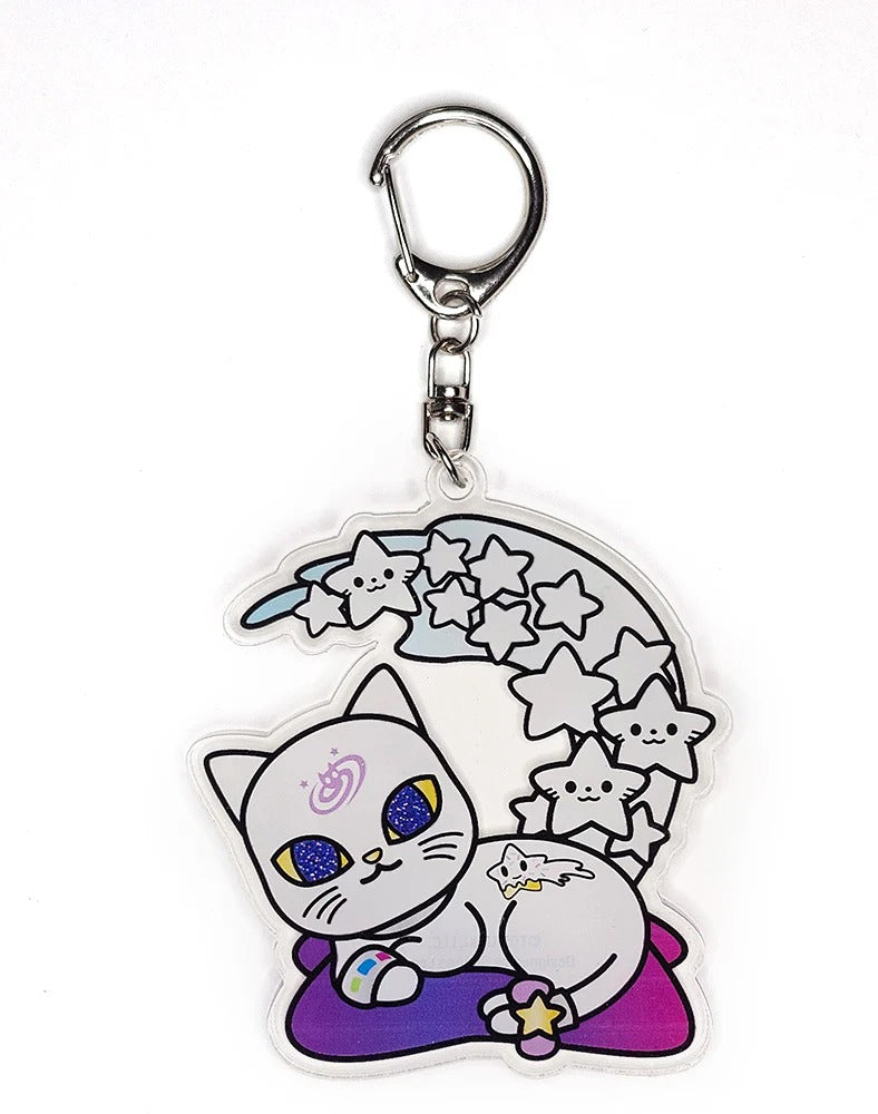 tokidoki: Galactic Cats Acrylic Keychain Blind Box - 1 Random Keychain Toys & Games tokidoki