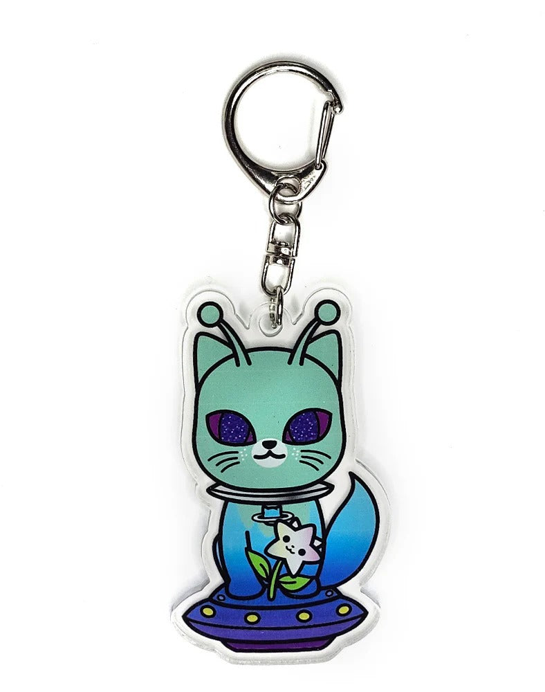 tokidoki: Galactic Cats Acrylic Keychain Blind Box - 1 Random Keychain Toys & Games tokidoki