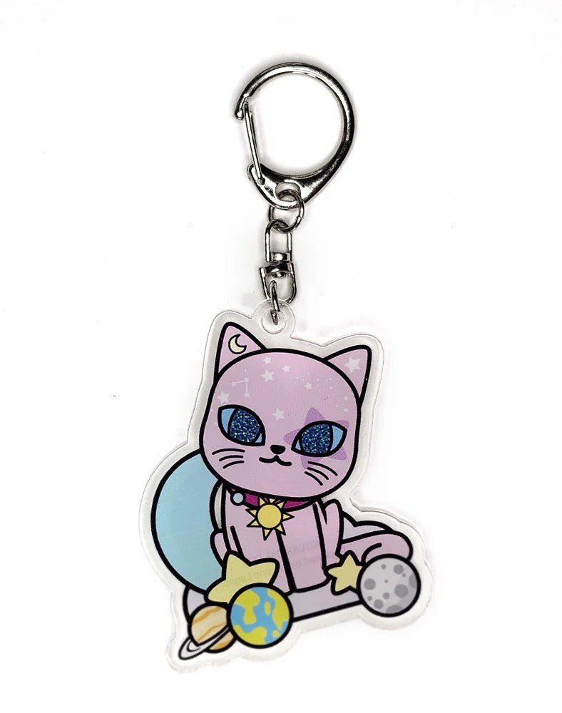tokidoki: Galactic Cats Acrylic Keychain Blind Box - 1 Random Keychain Toys & Games tokidoki
