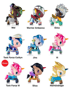 tokidoki x Arcane: Unicorno Blacklight Chrome Blind Box - 1 Random Figure Toys & Games tokidoki