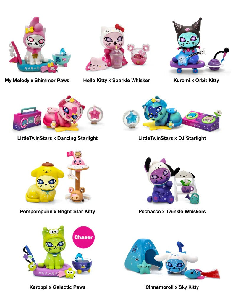 tokidoki x Hello Kitty and Friends: Galactic Cats Blind Box - 1 Random Figure Toys & Games tokidoki