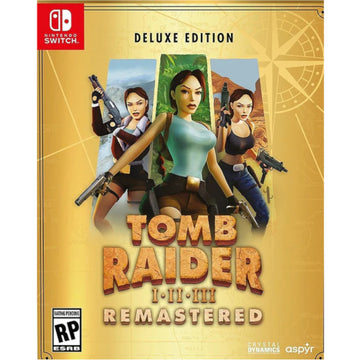 Tomb Raider I - III Remastered - Deluxe Edition [Nintendo Switch] Nintendo Switch Video Game U & I Entertainment   