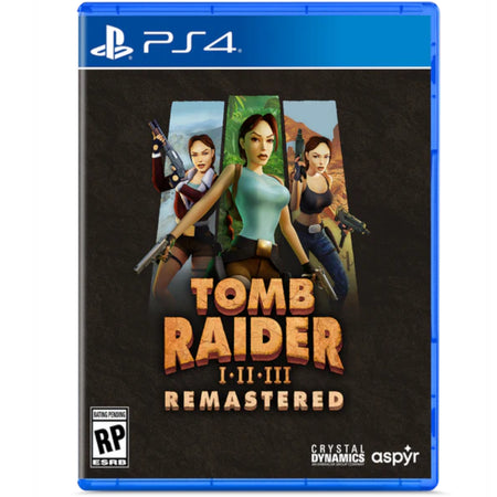 Tomb Raider I - III Remastered [PlayStation 4] PlayStation 4 Video Game U & I Entertainment   