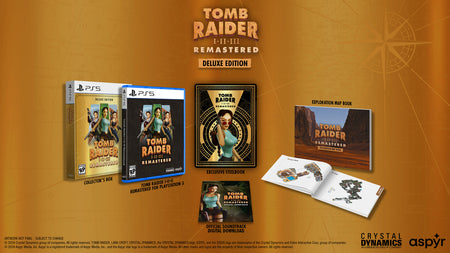 Tomb Raider I - III Remastered - Deluxe Edition [PlayStation 5] PlayStation 5 Video Game U & I Entertainment   