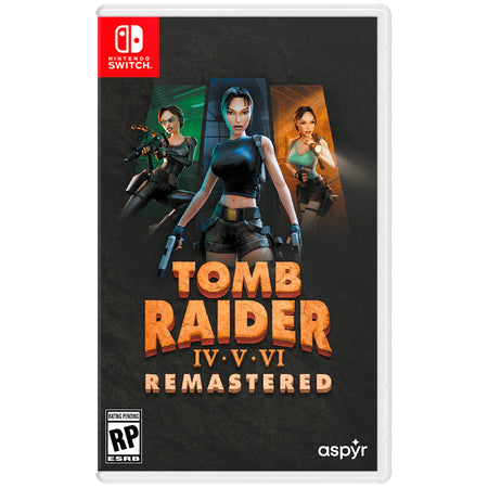 Tomb Raider IV-VI Remastered Starring Lara Croft [Nintendo Switch] Nintendo Switch Video Game ASPYR