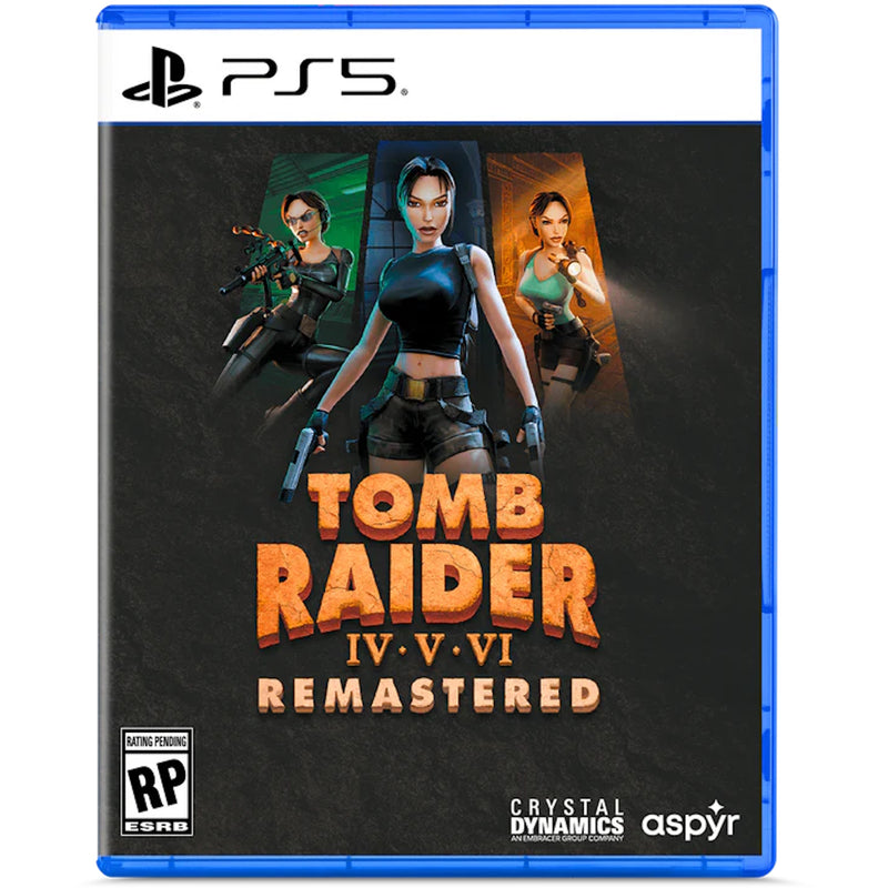 Tomb Raider IV-VI Remastered Starring Lara Croft [PlayStation 5] PlayStation 5 Video Game ASPYR