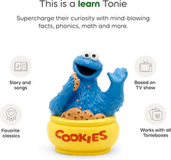 Tonies: Cookie Monster Audio Toy Figurine from Sesame Street