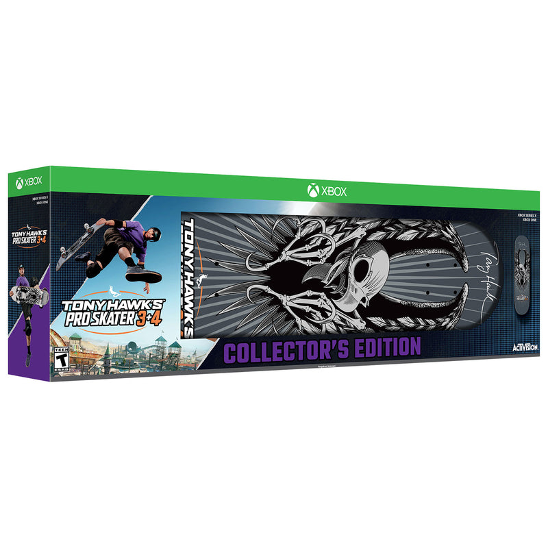 Tony Hawk's Pro Skater 3 + 4 - Collector's Edition [ Xbox One / Xbox Series X] Xbox Series X Video Game Activision