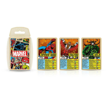 Top Trumps Marvel Comics Retro Edition Card Game Card Game Winning Moves   