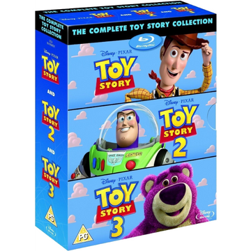 Disney Pixar's Toy Story 1-3 Collection [Blu-Ray Box Set] DVDs & Blu-Rays Disney   