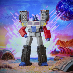 Transformers Generations Legacy Series: Leader G2 Universe Laser Optimus Prime Action Figure [Toys, Ages 8+] Toys & Games Hasbro   