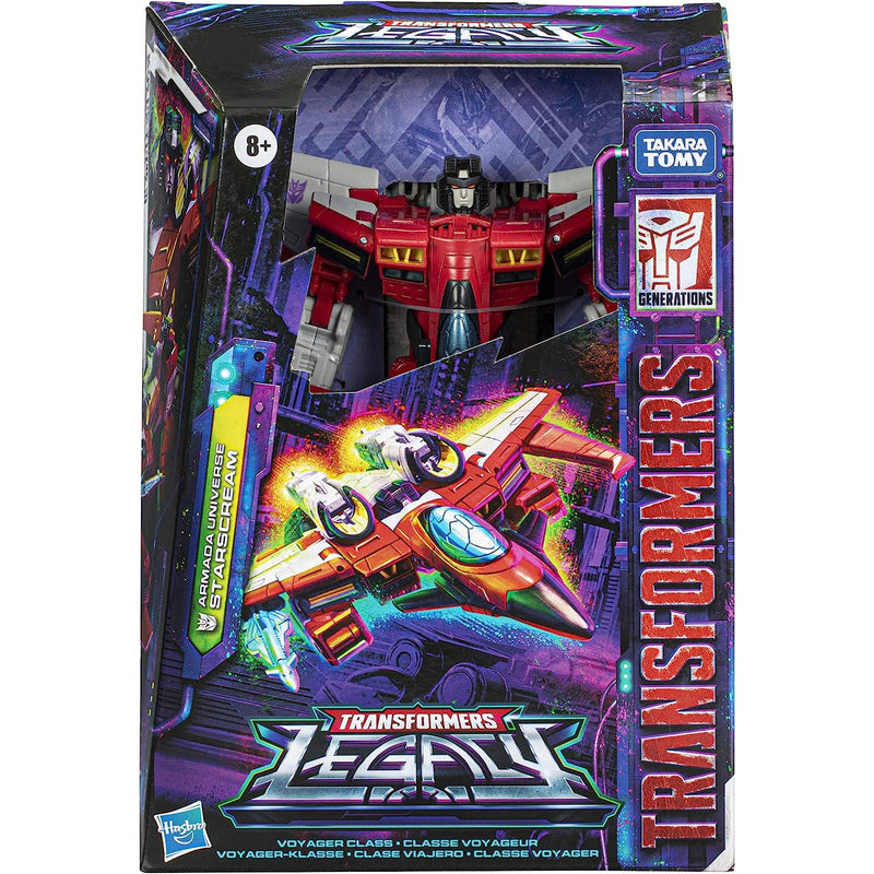 Transformers Generations Legacy Series: Voyager Armada Universe Starscream Action Figure [Toys, Ages 8+] Toys & Games Hasbro   