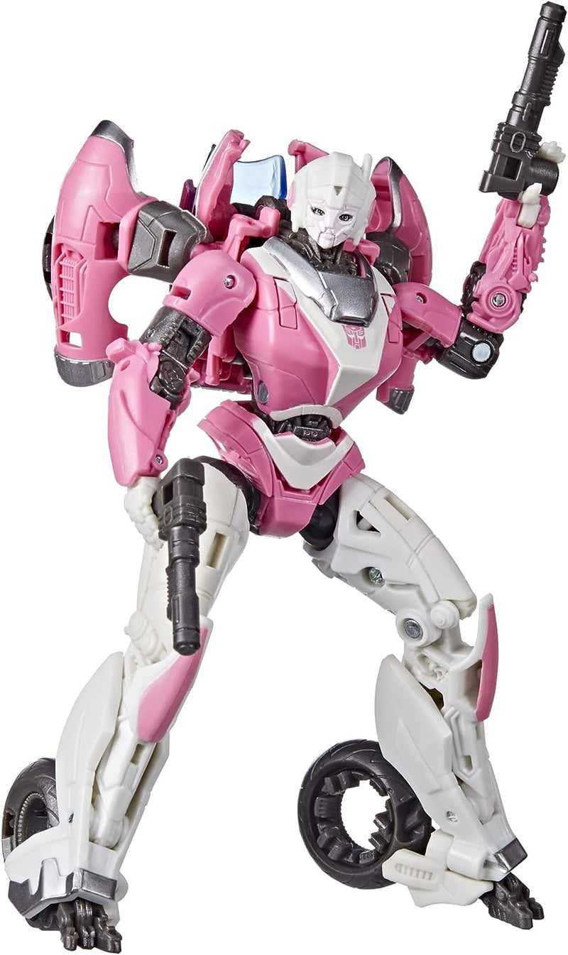 Transformers Studio Series: 85 Deluxe Class Bumblebee Arcee Action Figure [Toys, Ages 8+] Toys & Games Hasbro   