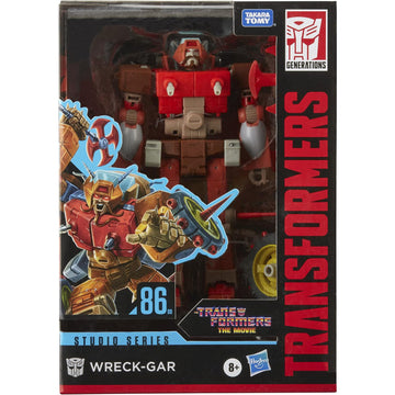 Transformers Studio Series: 86-09 Voyager Class The Transformers: The Movie 1986 Wreck-Gar Action Figure [Toys, Ages 8+] Toys & Games Hasbro   