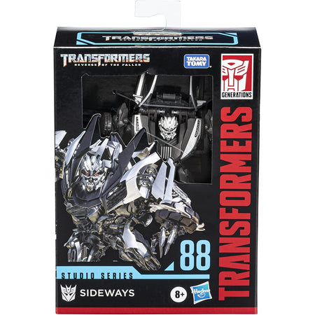 Transformers Studio Series 88 Deluxe Class Transformers: Revenge of the Fallen Sideways 4.5 Inch Action Figure [Toys, Ages 8+] Toys & Games Hasbro   