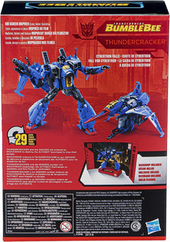 Transformers Studio Series: 89 Voyager Class Bumblebee Thundercracker Action Figure Toys & Games Hasbro