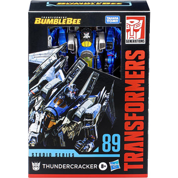 Transformers Studio Series: 89 Voyager Class Bumblebee Thundercracker Action Figure [Toys, Ages 8+] Toys & Games Hasbro   